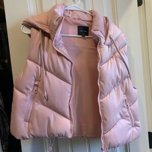 Love Tree Pink Quilted Vest